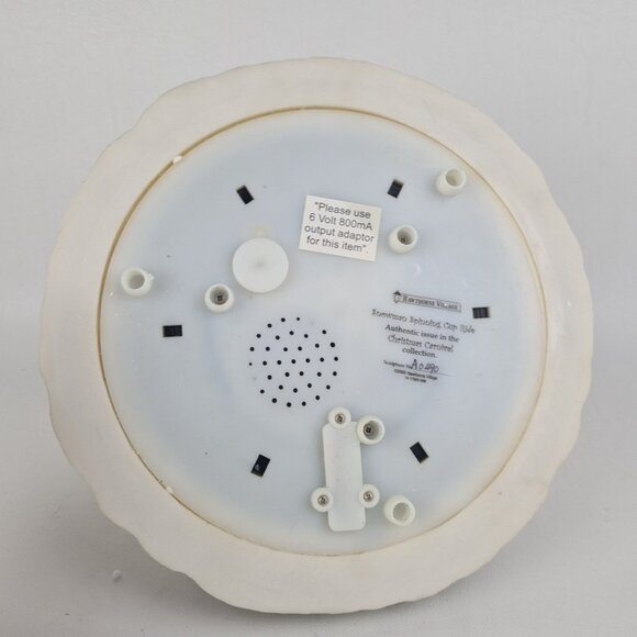 Hawthorne Village Snowman "Spinning Cup Ride" 17920 Christmas Rotating Musical - Picture 7 of 9